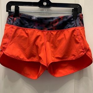 Lululemon Low Rise Speed Up Short 2.5”